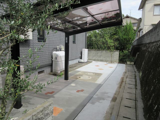 愛媛県松山市の外構リフォーム工事 畑寺町外構リフォームの画像