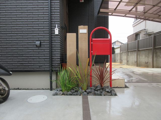 愛媛県松山市のエクステリア 外構リフォームのエクステリアムラハシ 新築外構南梅本T様邸 直接依頼のお客様の画像