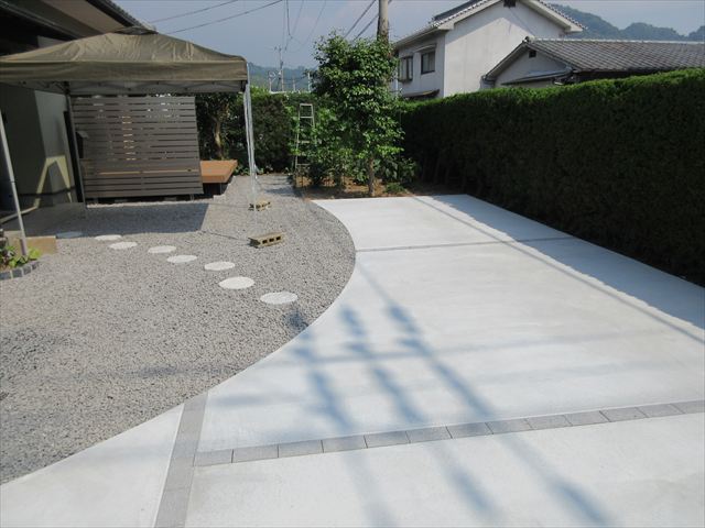 愛媛県松山市 エクステリア 外構リフォームのエクステリアムラハシ 小川T様邸 直接工事のお客様の画像